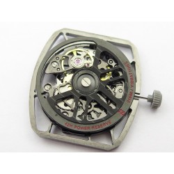 Hangzhou 6D53E Asian Skeleton Automatic Watch Movement